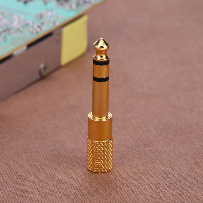 6.35mm 1/4"" Male to 3.5mm 1/8"" Female Stereo Extend Audio