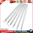 6pcs DIY Aluminum Scraper Pottery Ceramics Craft Clay Sculpting Tools Set Newly