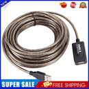 33ft USB 2.0 Extension Repeater Cable Signal Booster A Male to A Female
