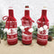Year Knitting Merry Christmas Wine Bottle Cover Xmas Decorations Stoppers Bag