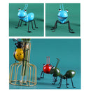 Craft Living Room Metal Ant Ornament Ants Decorative Lawn Sculptures Home Decor