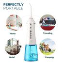 Rechargeable USB Oral Irrigator 3 Mode Waterproof Teeth Dental Water Flosser