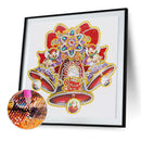 5D DIY Special Shaped Diamond Painting Christmas Bell Embroidery Mosaic Kit