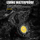 #A Type-C USB Charging COB LED Camping Outdoor Flashlight Keychain Bottle Open
