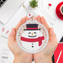 2pcs Maze 5D Diamond Painting Keyring DIY Bag Pendant Educational Mosaic Game
