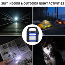 Portable Mini Solar Flashlight - Suitable for Night Camping Fishing Cycling