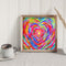 5D DIY Diamond Painting Colorful Love Full Drill Rhinestone Mosaic Art Picture