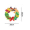 DIY Diamond Art Flower Wreath Mosaic Hanging Craft Rhinestone Wreathes Gifts