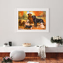 5D Diamond Embroidery Paintings Magic Dog Rhinestone Pictures Drawing Set w