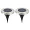 12 LED Solar Buried Light Waterproof Outdoor Lawn Ground Lamp (Warm White)