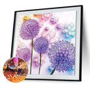 5D DIY Art Dandelion Part Special Shaped Drill Diamond Painting Kit (YX044)