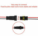 5Set Car Motorcycle Waterproof Plug Car Male Female Electrical Connector Plug`