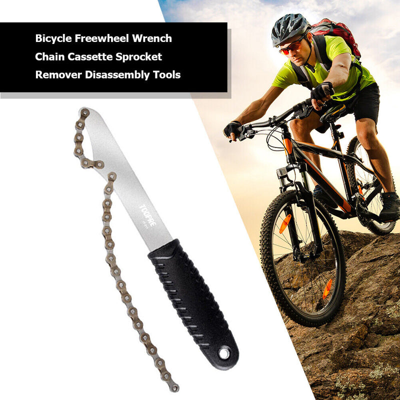 Bicycle Freewheel Wrench Chain Cassette Sprocket Remover Disassembly Tools Newly