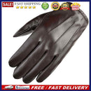 2pcs Leather Gloves Windproof Waterproof Mittens Touch Screen Full Finger G