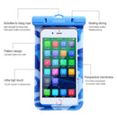 VODOOL Universal Waterproof Bags Protective Cover for 4.0-5.8in Phone Blue Newly