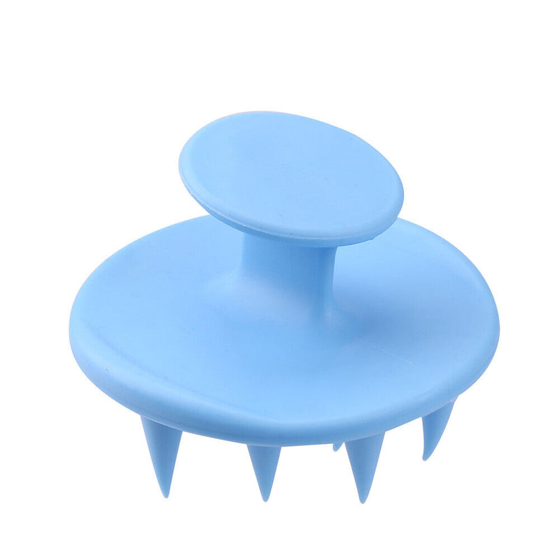 Pointed Tip Silicone Scalp Shampoo Massage Brush Comb Head Therapy Cleaning