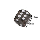 Party 6 Sided Gift Board Game Dices Entertainment Acrylic Transparent Dice
