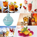 Ice Ball Maker - Light Bulb Ice Cube with Lids Molds for Whiskey*2