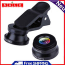Clip 3-in1-180 Degree Fish Eye Lens + 0.67X Wide Angle Lens + 10X Micr