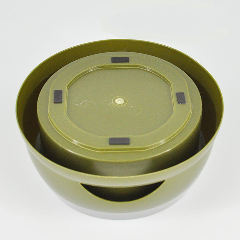 Cat Dog Drinking Bowl Travel Puppy Drink Water Feeder Pet Supplies (Green) Newly