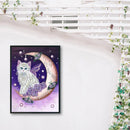 5D DIY Special Shaped Diamond Painting Cat Cross Stitch Mosaic Craft Kits Newly