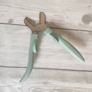 Nutcracker Chestnut Clip Metal Walnut Peeler Sheller Nut Opener Tool (Blue)