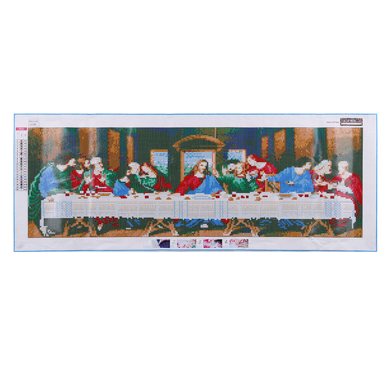 5D DIY Full Drill Diamond Painting The Last Supper Cross Stitch Embroidery