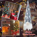LED Light Up Scandinavian Gnome Party Supplies Tree Pendants Christmas Ornament