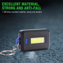 Mini Portable COB LED Flashlight Keychain Emergency Camping 3 Mode Pocket Torch