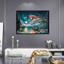 Snow Landscape Diamond Painting 5D DIY Drill Point Craft Diamond Embroidery