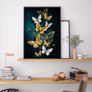 5D DIY Diamond Painting Butterfly Full Round Rhinestone Home Wall Art Picture