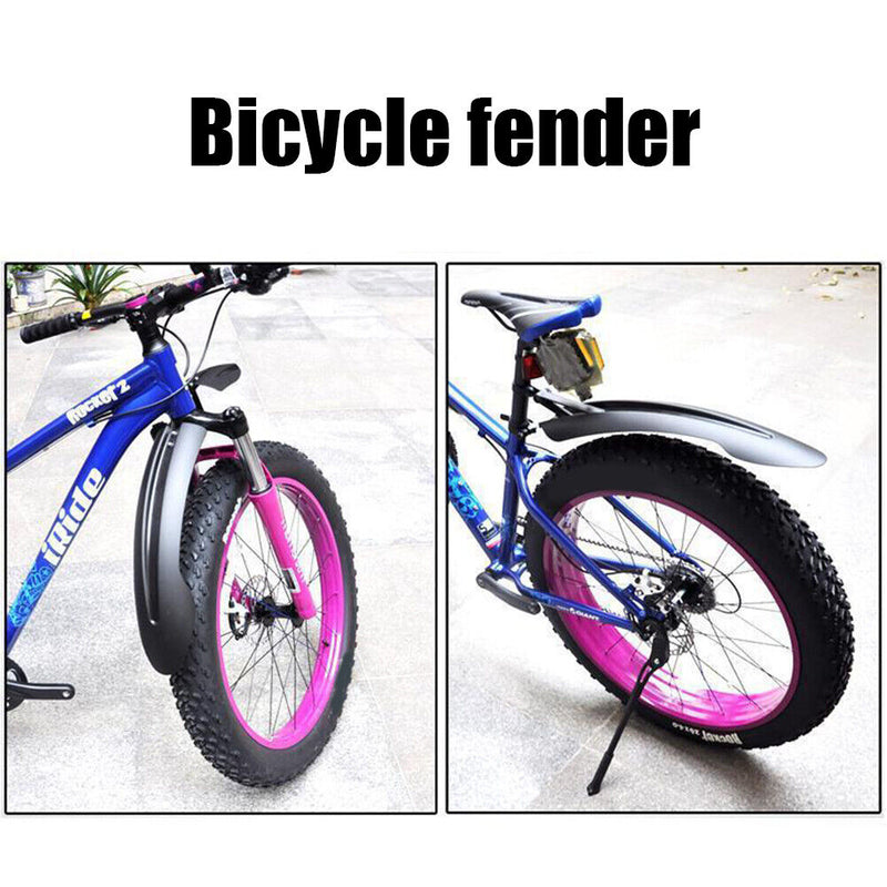 Front Rear Mud Guard Cycling Parts Tire Mud Guards for 20 24 26 27.5 Inch Bikes