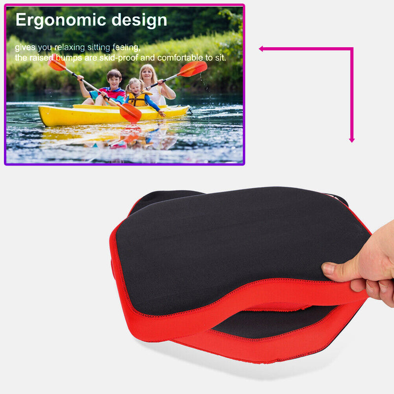 Kayak Seat Pad Thicken Canoe Fishing Rowing Boat Comfortable Cushion Chair Newly