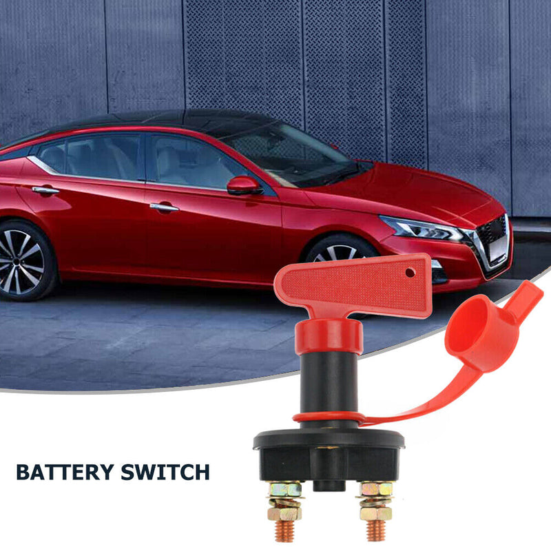 Main Kill Rotary Switch Cut Off Disconnect Isolator 12V 24V Car Battery Swi