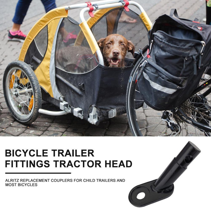 Portable Bicycle Trailer Fittings Tractor Head Useful Bike Attachment (1) Newly