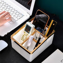 Multi Function Stand Rack Remote Control Holder Makeup Holder Storage Box