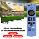 #A Silicone TV Remote Control Case with Lanyard for Fire TV Stick 3rd Gen Access