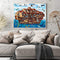 Animals 11CT Stamped DIY Embroidery Full Cross Stitch Handmade Wall Art Craft