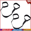 2pcs Yoga Mat Adjustable Sling Shoulder Strap Retractable Tie Fitness Belts