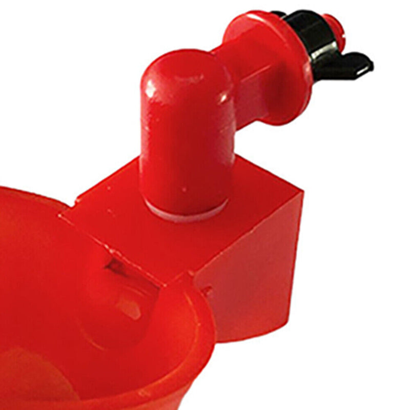 2x automatic bird barn, poultry, chicken drinks, water drinking cup, poultry