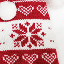 Knitted Bottle Cover Bags Wine Bottle Holder Sweater Xmas Decoration (Snowflake)