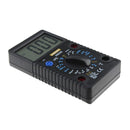 AN8206 Mini Digital Multimeter Large Screen Output Ampere Voltage (Black)