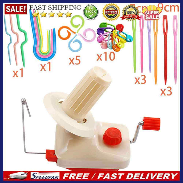 Knitting Wind Wool Table Clasp Swift Yarn String Ball Winder Holder Machine
