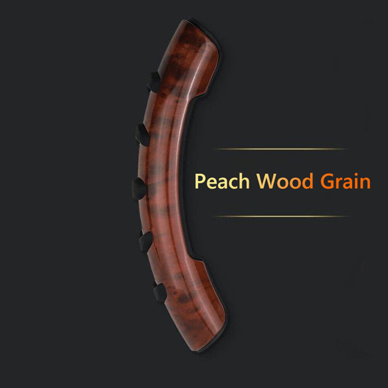 Car Steering Wheel Booster Cover Interior Accessories (Peach Wood Grain) Newly
