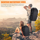 30-75L Waterproof Backpack Rain Cover Outdoor Climbing Bag Raincover (L)