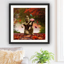 5D Buddha Holding Lotus Diamond Painting Embroidery DIY Cross Stitch Decor Newly