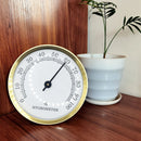 H103G Wall Hanging Mini Round Pointer Hygrometer Analog Home Humidity Meter