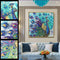 5D DIY Special Shaped Diamond Painting Peafowl Embroidery Mosaic Kits Home Decor
