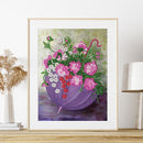 5D Diamond Painting Flower Umbrella Partial Special Shape Drill DIY Picture