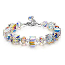 Northern Lights Bracelet Cube Crystal Stone Bracelets X9I2 HOT Jewelry B4Y H9L1